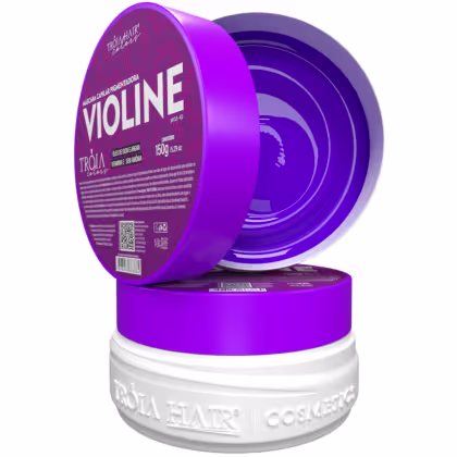 Imagem do produto Tróia Hair Cosmetics Colors Violine - Máscara Capilar Pigmentadora 150g