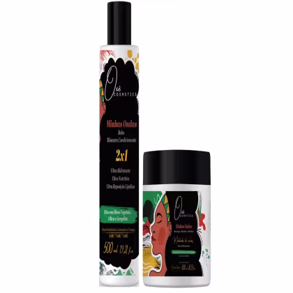 Imagem do produto Oxê Cosmetics Minhas Ondas Balm Máscara Hidratante e Modelador de Cachos