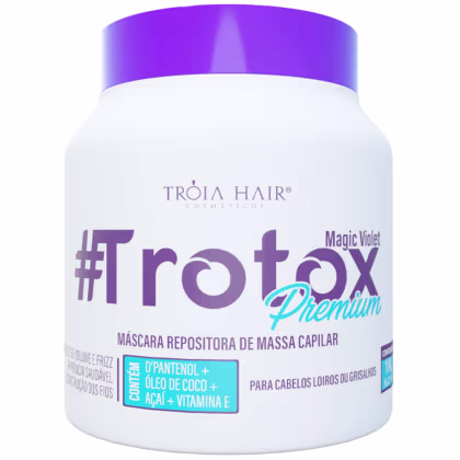 Imagem do produto Tróia Hair Cosmetics #Trotox Premium Magic Violet - Máscara Capilar Repositora 1kg