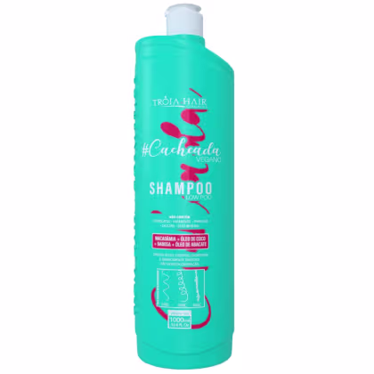 Imagem do produto Tróia Hair Cosmetics #Cacheada Vegano - Shampoo Low Poo 1l
