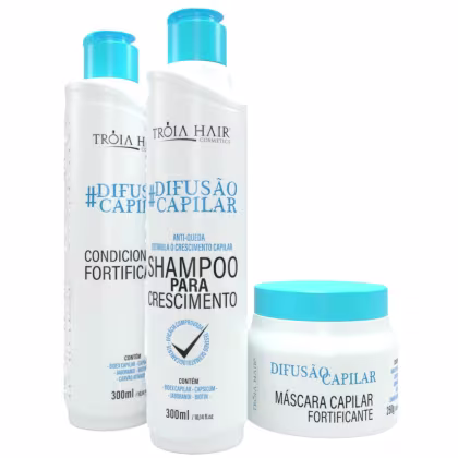 Imagem do produto Kit Crescimento e Anti Queda  - Difusão Capilar Troia Hair