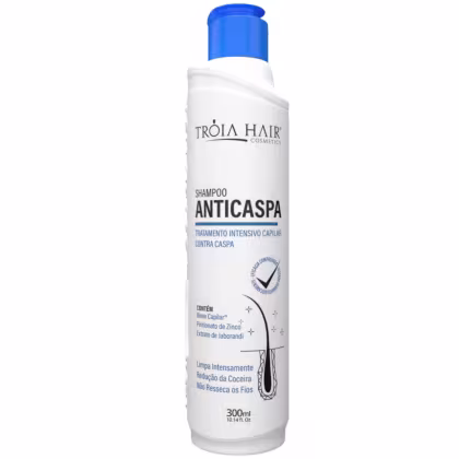 Imagem do produto Tróia Hair Cosmetics - Shampoo Anticaspa 300ml