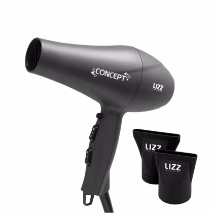 Imagem do produto Secador Concept Cinza 127V (2150W) – Lizz Professional