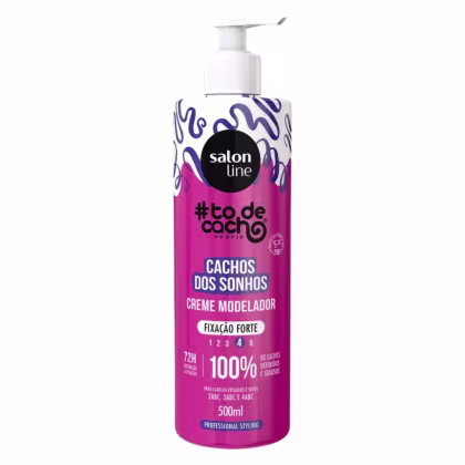 Imagem do produto Creme Modelador Salon Line #todecacho Cachos dos Sonhos Fixação Forte 500ml