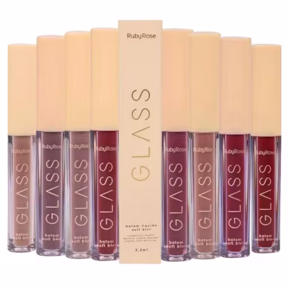 Imagem do produto Kit Ruby Rose Glass Soft Blur Super (8 Produtos)