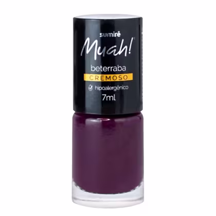 Imagem do produto Muah! Beterraba - Esmalte Cremoso 7ml