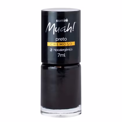 Imagem do produto Muah! Preto - Esmalte Cremoso 7ml