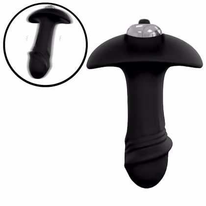 Plug Anal Vibratório S-Hande Star Arrow Preto, 1 produto.