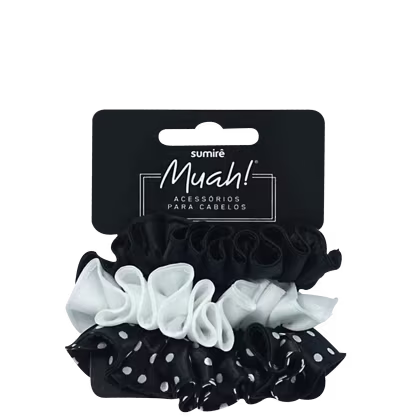 Imagem do produto Kit Muah! Fru Fru -  Elástico de Cabelo (3 unidades)