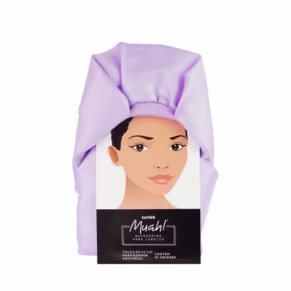 Imagem do produto Muah! Para Dormir Antifrizz - Touca de Cetim 
