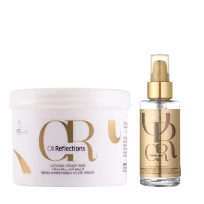 Imagem do produto Kit Wella Professionals Oil Reflections Luminous Reboost Duo Shine (2 Produtos)