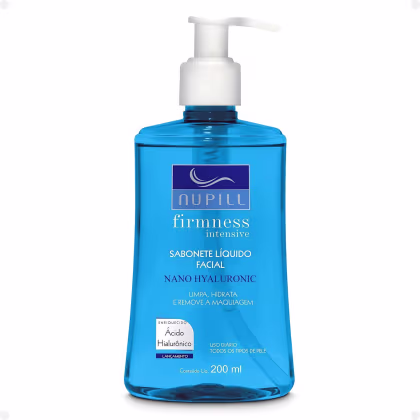 Imagem do produto Sabonete Líquido Nupill Firmness Intensive Facial Nano Hyaluronic 200ml