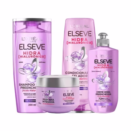 Imagem do produto Kit L'Oréal Paris Hydra Hialurônico (4 produtos)