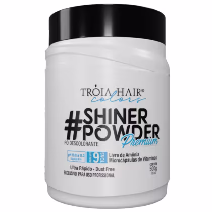 Imagem do produto Tróia Hair Cosmetics Colors Shiner Powder Premium - Pó Descolorante 500g