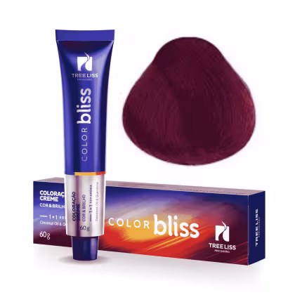 Imagem do produto TreeLiss Profissional Color Bliss 5.66 Vermelho Caliente - Tonalizante Capilar 60g