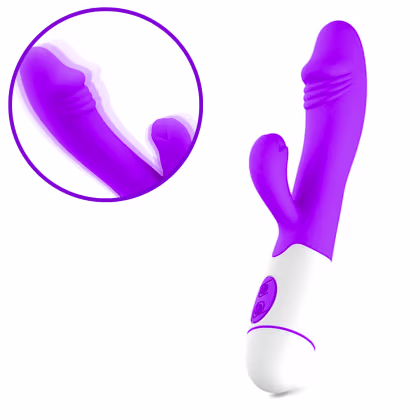 Imagem do produto Vibrador Recarregável e Estimulador de Clitóris Female Roxo