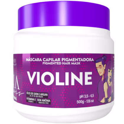 Imagem do produto Tróia Hair Cosmetics Colors Violine - Máscara Capilar Pigmentadora 500g