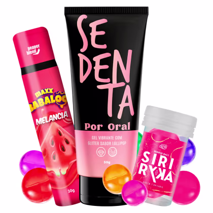 Imagem do produto Kit Pepper Blend Sedenta Por Oral Trio (3 Produtos)