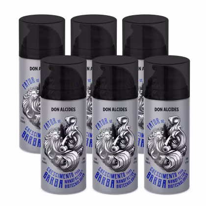 Imagem do produto 6 FATORES DE CRESCIMENTO PARA BARBA DON ALCIDES
