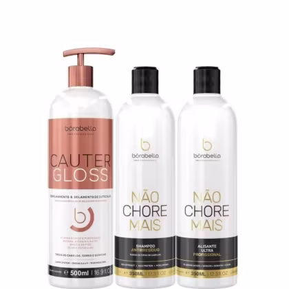 Imagem do produto Borabella Cauter Gloss 500ml + Kit Não Chore Mais 2x350ml