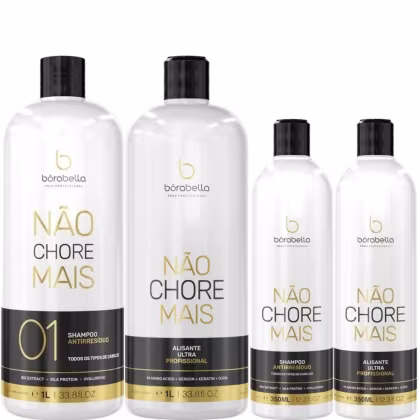 Imagem do produto Borabella Kit Não Chore Mais 2x1 Litro +  Não Chore Mais 2x350ml
