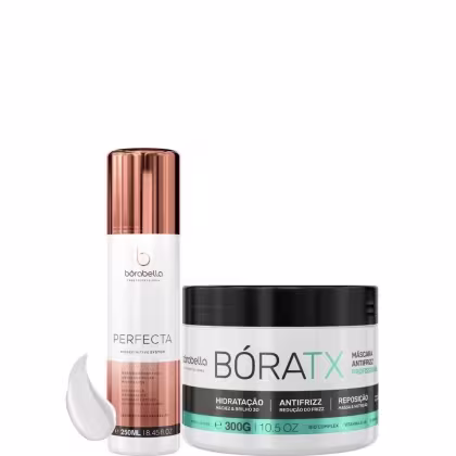 Imagem do produto Borabella Perfecta Progressiva 250ml + Máscara Bóratx 300g