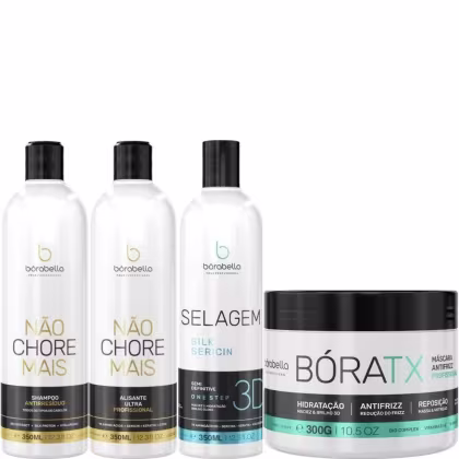 Imagem do produto Borabella Kit Não Chore Mais + Selagem 3x350ml + Bóratx 300g