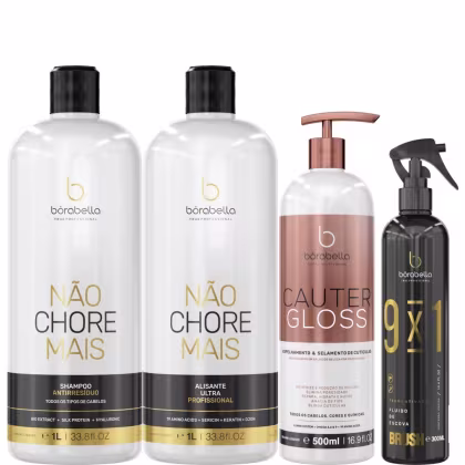 Imagem do produto Borabella Kit Não Chore Mais 1L + Cauter 500ml + Fluido 300ml