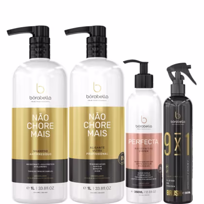 Imagem do produto Borabella Kit Não Chore Mais 1L + Fluido 300ml + Perfecta 250ml