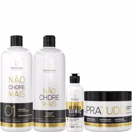 Imagem do produto Borabella Kit Não Chore Mais 1L + NeutraQuimic 90ml + Pratudo 300g