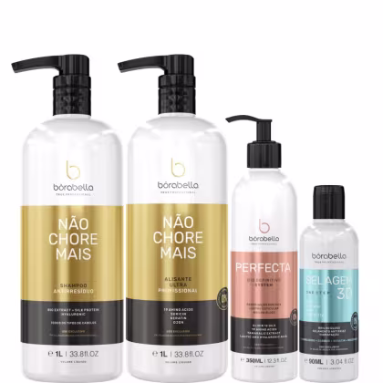 Imagem do produto Borabella Kit Não Chore Mais 1L + Perfecta 250ml + Selagem 90ml