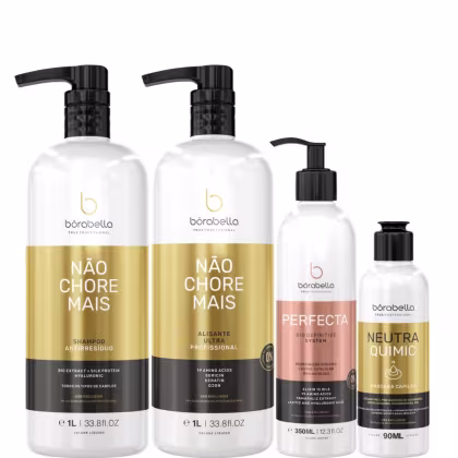 Imagem do produto Borabella Kit Não Chore Mais 1L + Perfecta 250ml + NeutraQuimic 90ml