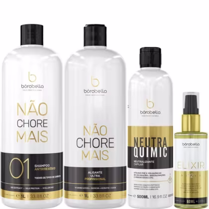 Imagem do produto Borabella Kit Não Chore Mais 2x1L + NeutraQuimic + Elixir
