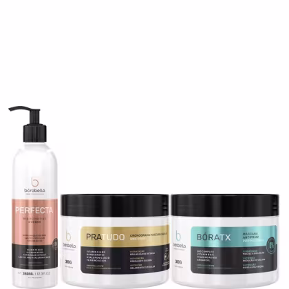 Imagem do produto Borabella Perfecta 250ml + Máscara Pratudo + Bóratx 2x300g