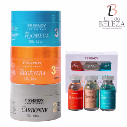 Imagem do produto KIT CRONOGRAMA ESSENDY + KIT CRONOGRAMA AMPOLAS BY ALAN VIVIAN