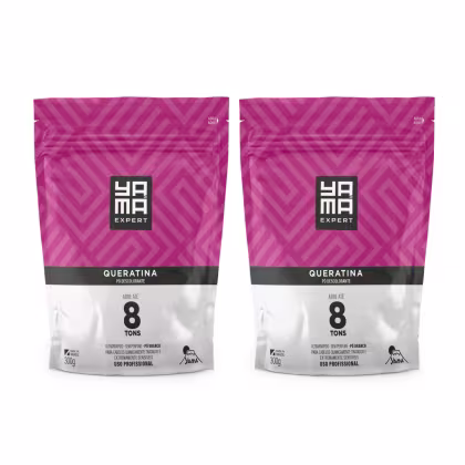 Imagem do produto Kit C/2 Pó Descolorante Queratina Refil 300g Yamá