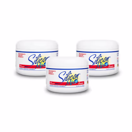 Imagem do produto Kit com 3 Máscaras de Tratamento Capilar Intensivo Silicon Mix - 225g