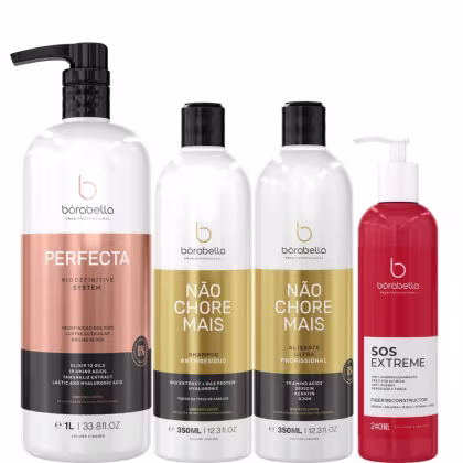 Imagem do produto Borabella Perfecta 1L +  Kit Não Chore Mais 350ml + SOS 240ml