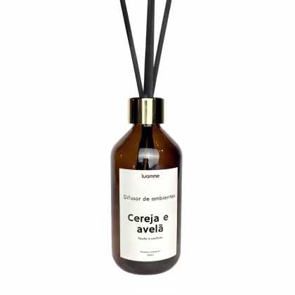 Imagem do produto Difusor de ambientes Cereja e Avelã 200ml vidro