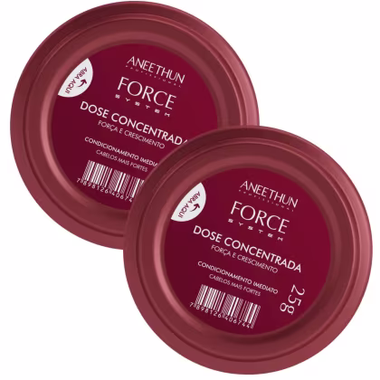 Imagem do produto KIT Dose Fortalecedora Force System Aneethun com 2 Unidades
