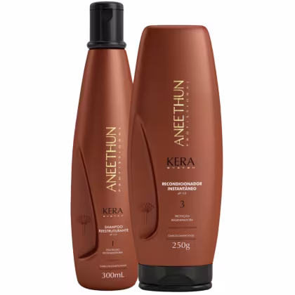 Imagem do produto Kit Shampoo e Recondicionador Aneethun Kera System