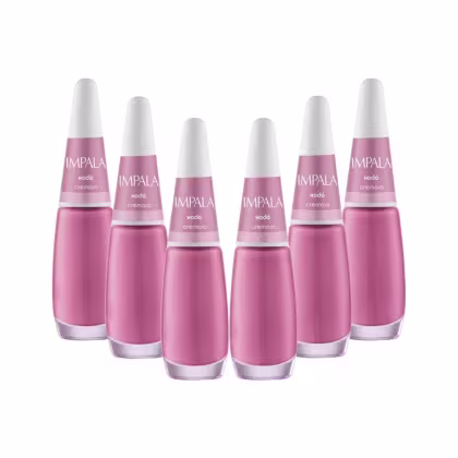 Imagem do produto Kit Esmaltes Impala Cremoso Xodó (6 unidades)