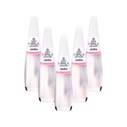 Imagem do produto Kit Esmaltes Impala Perolado Sonho (5 unidades)