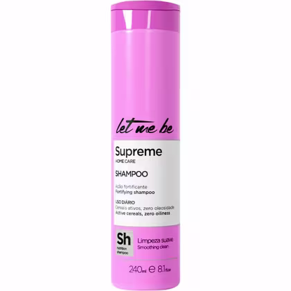 Imagem do produto Let Me Be Supreme Home Care - Shampoo Fortificante 240ml