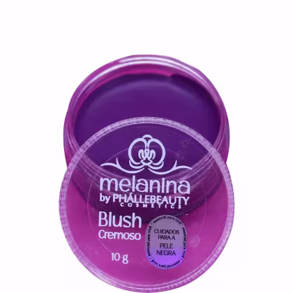 Imagem do produto Phállebeauty Melanina - Blush Cremoso Bochechas e Lábios Pele Negra 10g