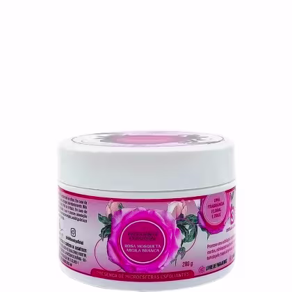 Imagem do produto Phállebeauty Rosa Mosqueta - Esfoliante Corporal com Argila Branca 280g