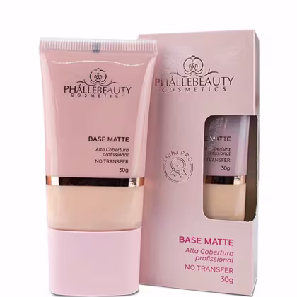 Imagem do produto Phállebeauty - Base Matte Alta Cobertura Longa Duração Cor 02 30g