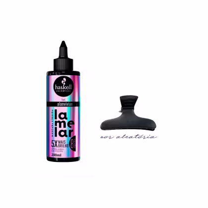 Kit Haskell Lamelar + Presilha de Cabelo, 2 produtos.