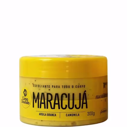 Imagem do produto Corpo Dourado Fruktais Maracujá e Camomila - Esfoliante Corporal 300g