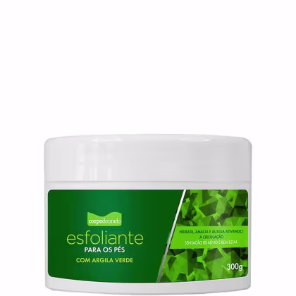Imagem do produto Corpo Dourado Clinic Mais Argila Verde - Esfoliante para os Pés 300g